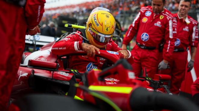 Lewis Hamilton, en Zandvoort (Foto: Ferrari).