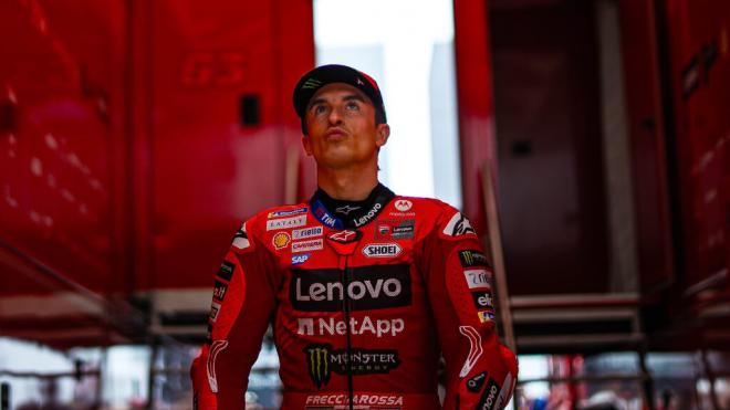 Marc Márquez, en Balaton Park (Foto: Ducati).