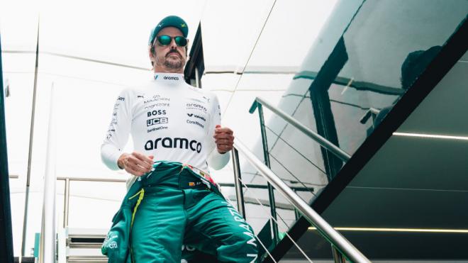 Fernando Alonso, en Zandvoort (Foto: Aston Martin).