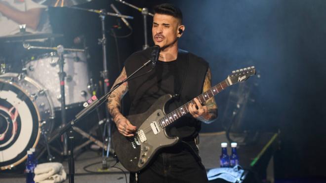 Álvaro Benito, durante un concierto (Foto: Cordon Press)