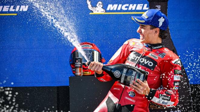 Marc Márquez, en Balaton Park (Foto: MotoGP).