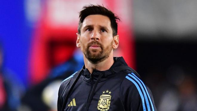 Leo Messi emocionado con la selección argentina (Redes Sociales)