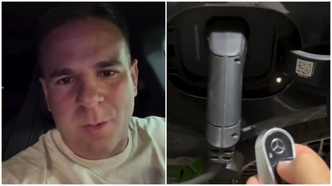 Ángel Gaitán ha vuelto a mostrar los problemas de los eléctricos en España (captura Ángel Gait