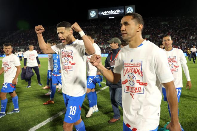 Paraguay celebra su regreso a un Mundial (Foto: EFE).