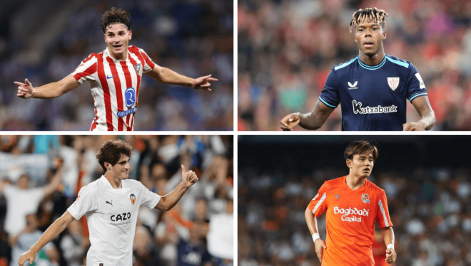 Algunos de los jugadores más valiosos de LaLiga EA Sports.