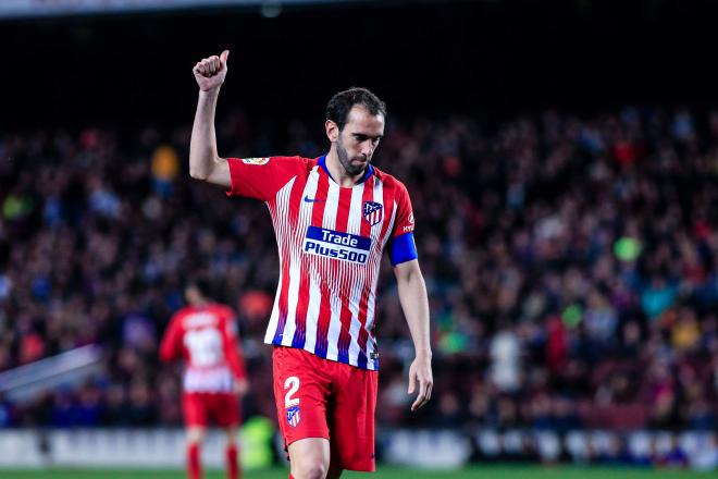 Diego Godín en su etapa en el Atlético de Madrid (Cordon Press)