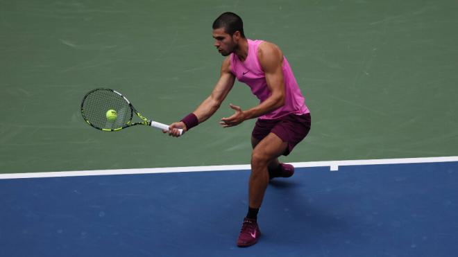 Carlos Alcaraz en la final del US Open (Cordon Press)