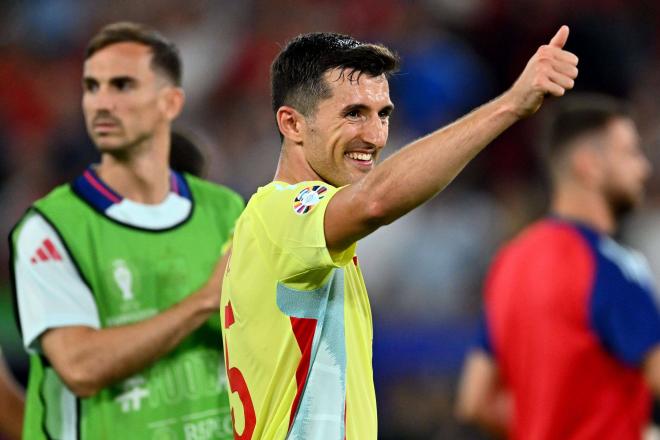 Dani Vivian, en un partido con España (Foto: Cordon Press).