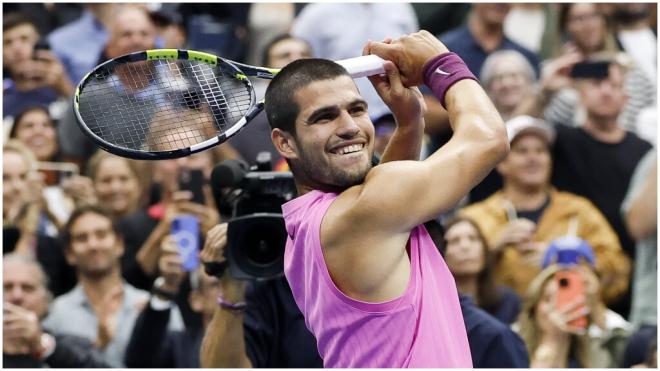 Carlos Alcaraz conquista su segundo US Open. (EFE)
