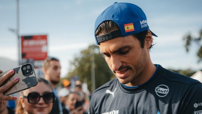 Carlos Sainz, en Monza (Foto: Williams).