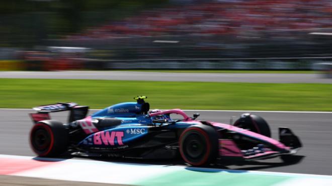 Franco Colapinto, en Monza (Foto: Alpine).