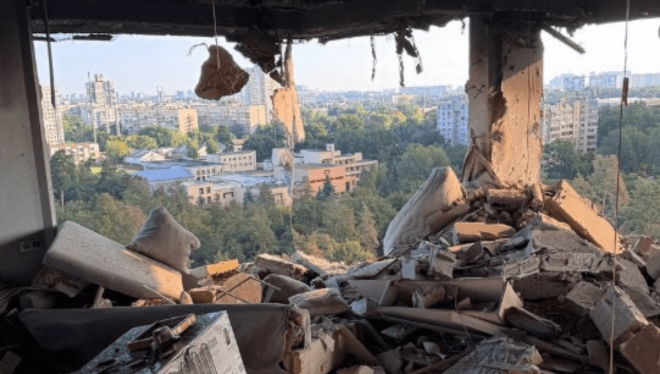 Casa de Sudakov en Kiev (Foto: Instagram).