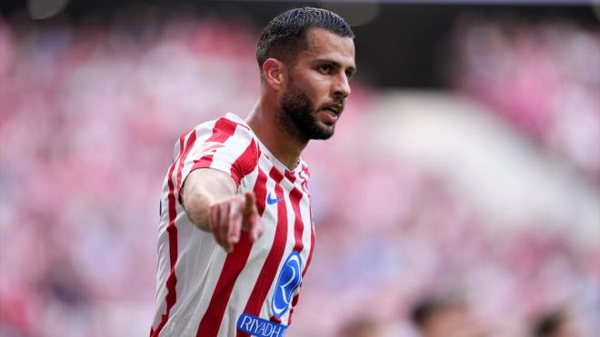 David Hancko en un partido con el Atlético de Madrid (Foto: Europa Press)