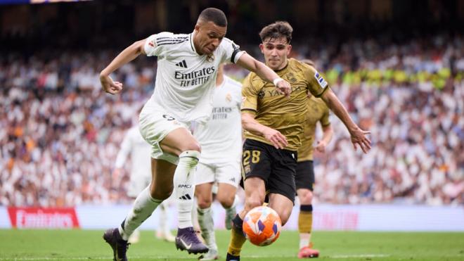 Kylian Mbappé frente a la Real Sociedad (Cordon Press)