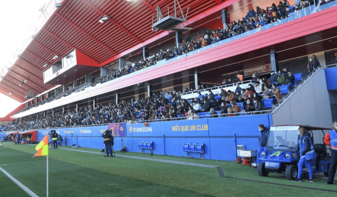 Estadio Johan Cruyff, aceptado por LALIGA para el Barça-Valencia (Foto: FC Barcelona)