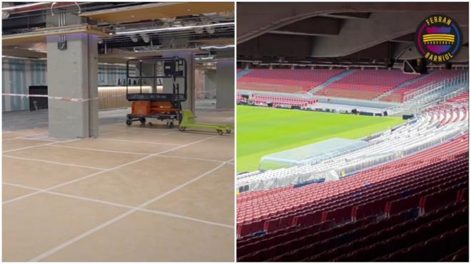 El barcelonismo está ilusionado con la situación de las reformas del Camp Nou (Ferran Barniol Ins