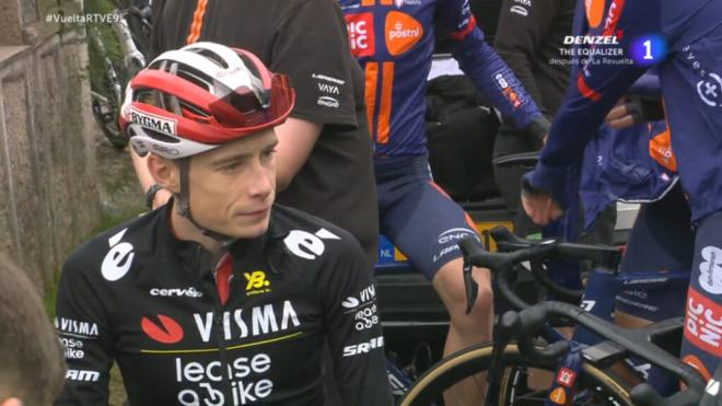 Jonas Vingegaard en la 16ª etapa de La Vuelta a España (Foto: RTVE)