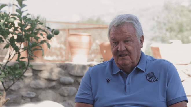 John Benjamin Toshack, en una entrevista con la Real Sociedad.
