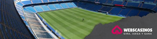 El estadio Santiago Bernabéu, donde el cuadro de Xabi Alonso tiene su fortín.