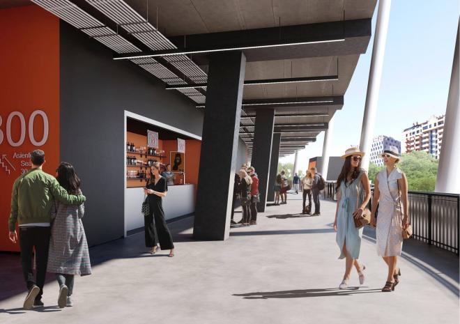 Aramark en el Nou Mestalla (Foto: Valencia CF)