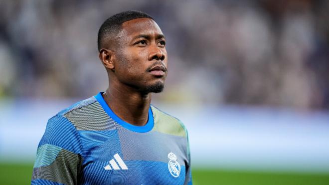 David Alaba en un partido del Real Madrid (Europa Press)