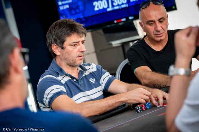 Pablo Rojas en acción