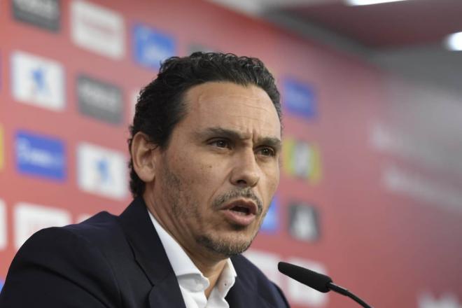 Del Nido Carrasco, en sala de prensa (Foto: Kiko Hurtado)