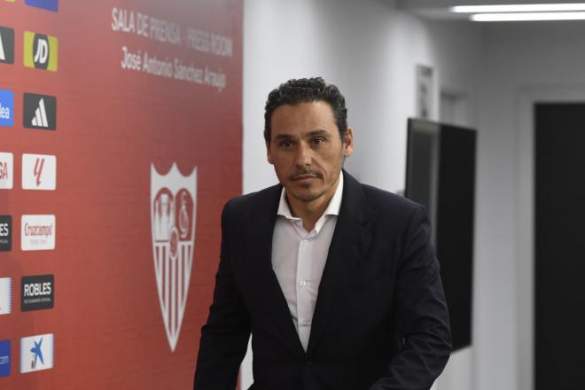 Del Nido Carrasco, en sala de prensa (Foto: Kiko Hurtado)