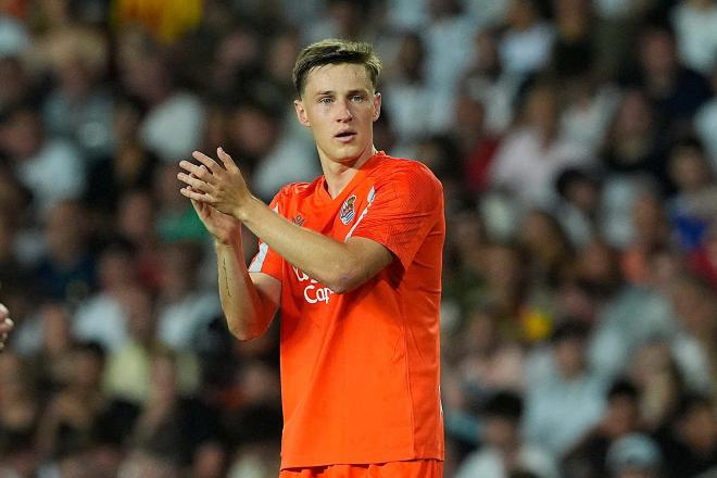 Beñat Turrientes, jugador de la Real Sociedad (Foto: CordonPress).