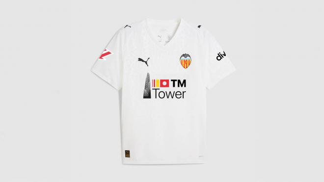 Camiseta especial del Valencia CF para el FC Barcelona y el Athletic Club