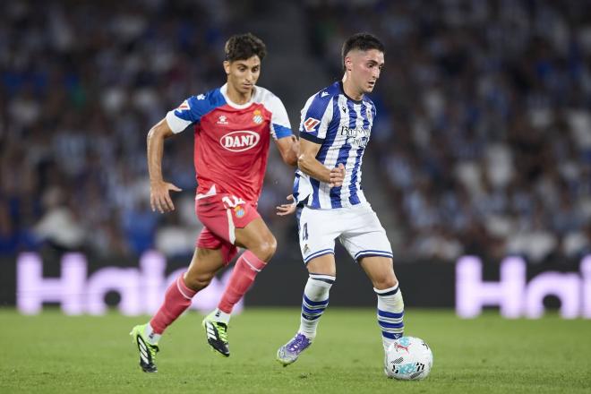 Jon Gorrotxategi, en el Real Sociedad - Espanyol (Foto: EuropaPress).
