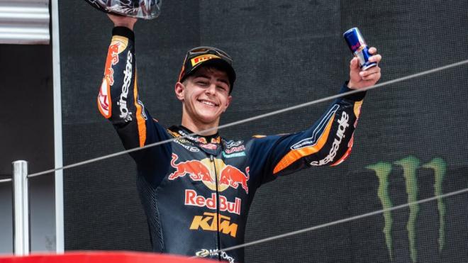 José Antonio Rueda, en Montmeló (Foto: KTM).