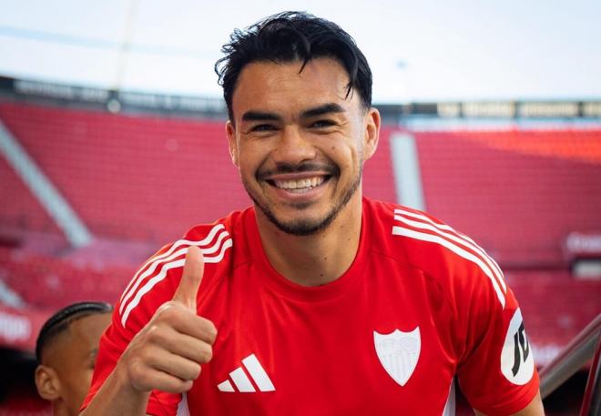 Gabriel Suazo, en el entrenamiento de este viernes (Foto: SFC).