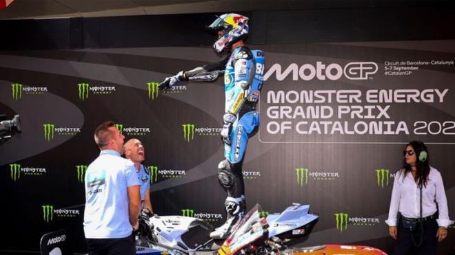 Álex Márquez, en Montmeló (Foto: MotoGP).