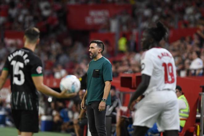 Éder Sarabia, en el Sevilla - Elche (Foto: Kiko Hurtado).