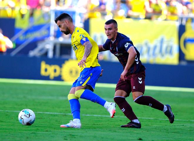Suso Fernández ante el Éibar. (Foto: LALIGA)