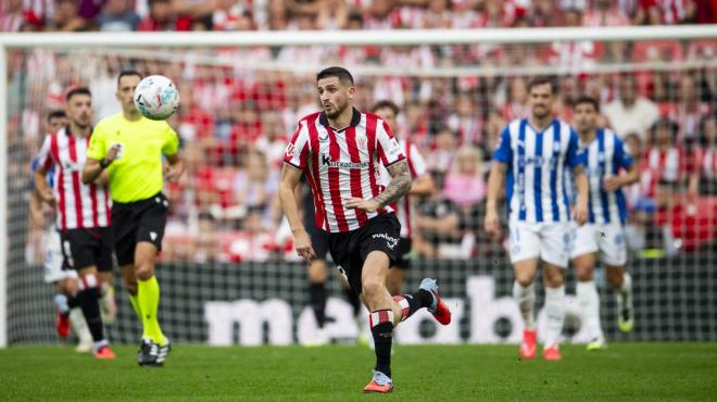Oihan Sancet ante el Alavés en San Mamés (Foto: Athletic Club).