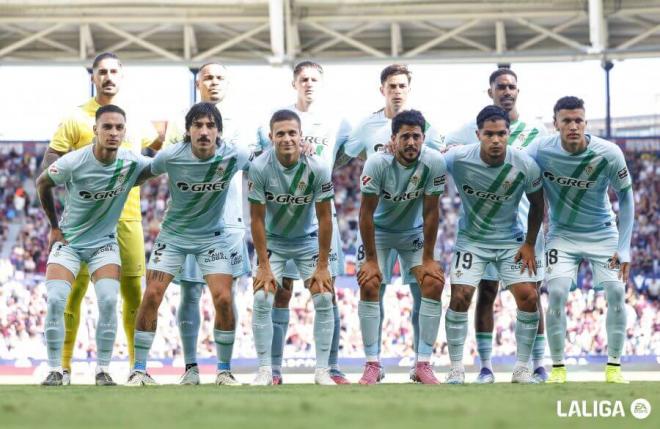 El once del Betis ante el Levante (Foto: LaLiga).