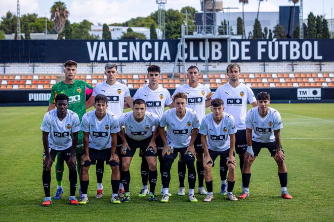 El VCF Mestalla cayó derrotado en casa (Foto: Valencia CF)