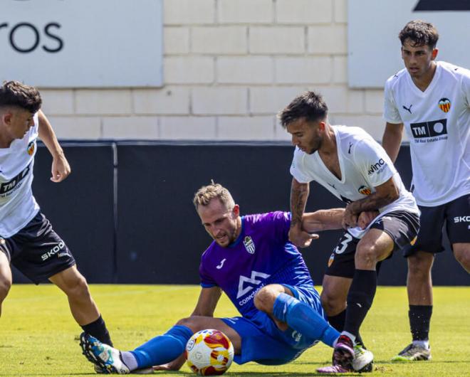 El VCF Mestalla cayó derrotado en casa (Foto: Valencia CF)