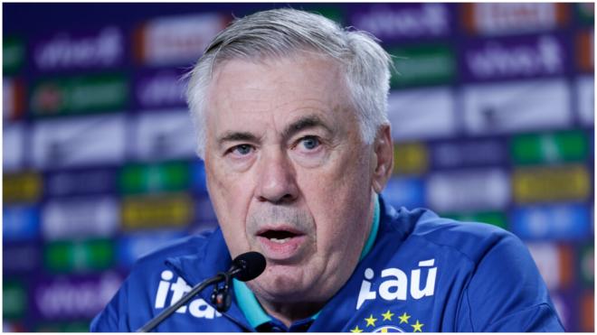 Carlo Ancelotti, seleccionador de Brasil. (EFE)