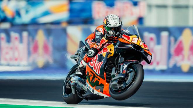 Pedro Acosta, en Misano (Foto: KTM).