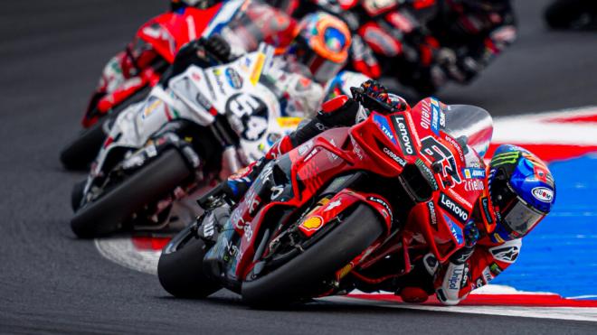 Pecco Bagnaia, en Misano (Foto: Ducati).