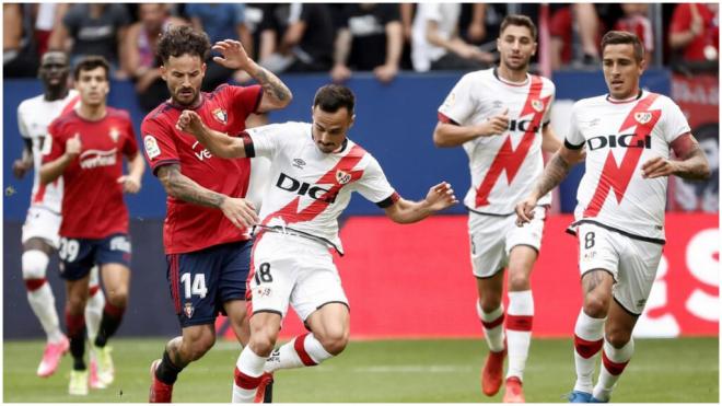 El último Osasuna - Rayo Vallecano de LaLiga. (Cordon Press)