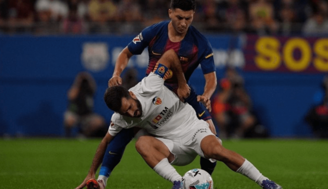 Gayà ante el FC Barcelona (Foto: LALIGA)
