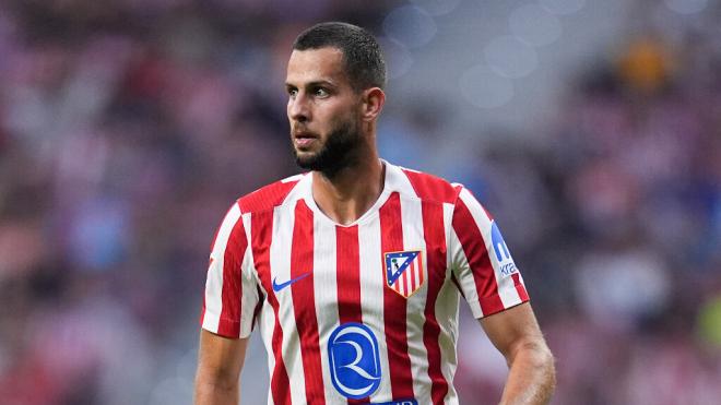 Hancko durante un partido con el Atlético de Madrid (Fuente: Europa Press)