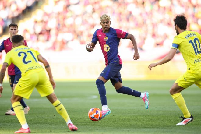 Lamine Yamal contra el Villarreal (Cordon Press)