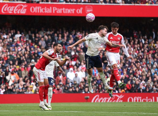 Mikel Merino y Martín Zubimendi, en las filas del Arsenal (Foto: CordonPress).