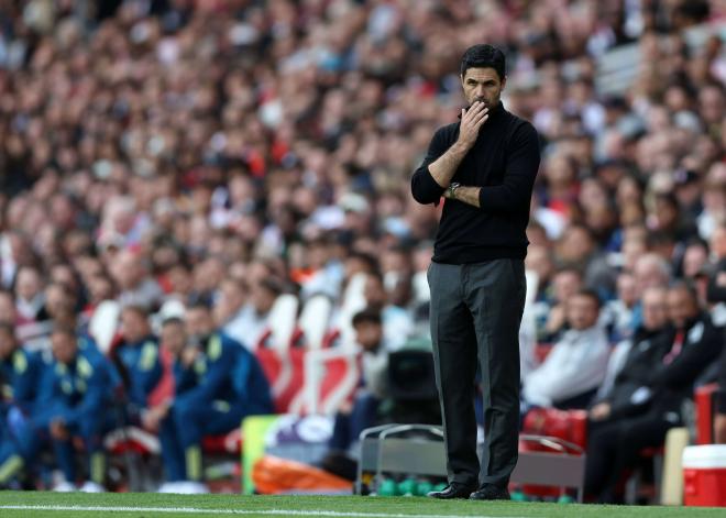 Mikel Arteta en un partido del Arsenal (Cordon Press)