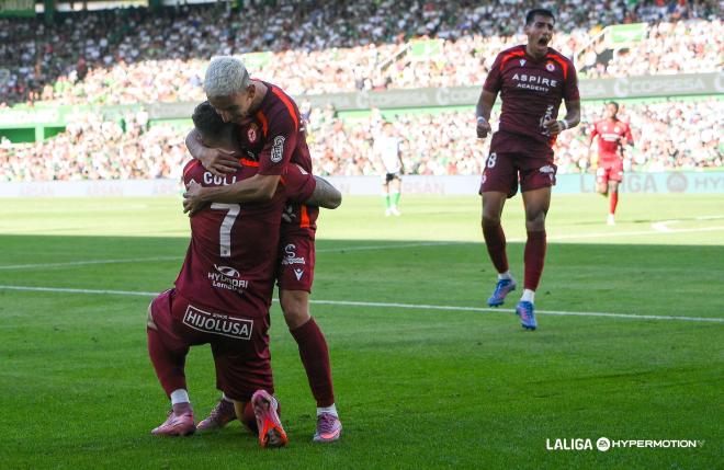 Luis Chacón ante el Racing en El Sardinero. (Foto: LALIGA)